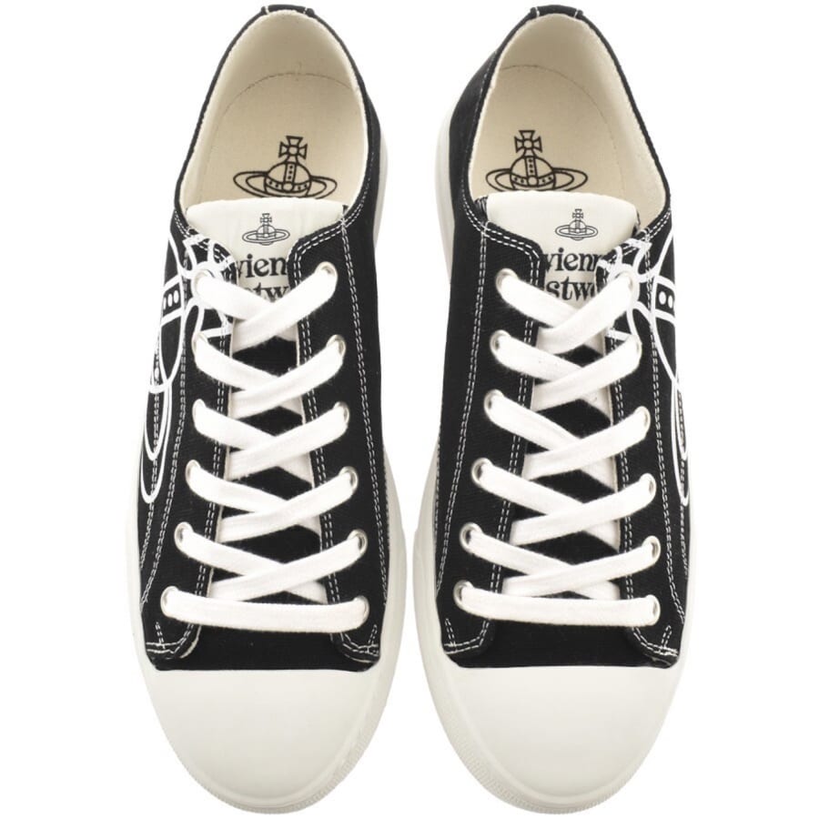 【Vivienne Westwood】 Plimsoll 2.0ロートップスニーカー VIVIENNE WESTWOOD PLIMSOLL LOW TOP 2.0 | Black Women's